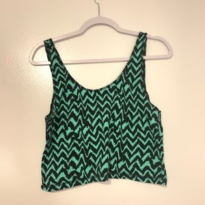 Zig Zag Crop Top